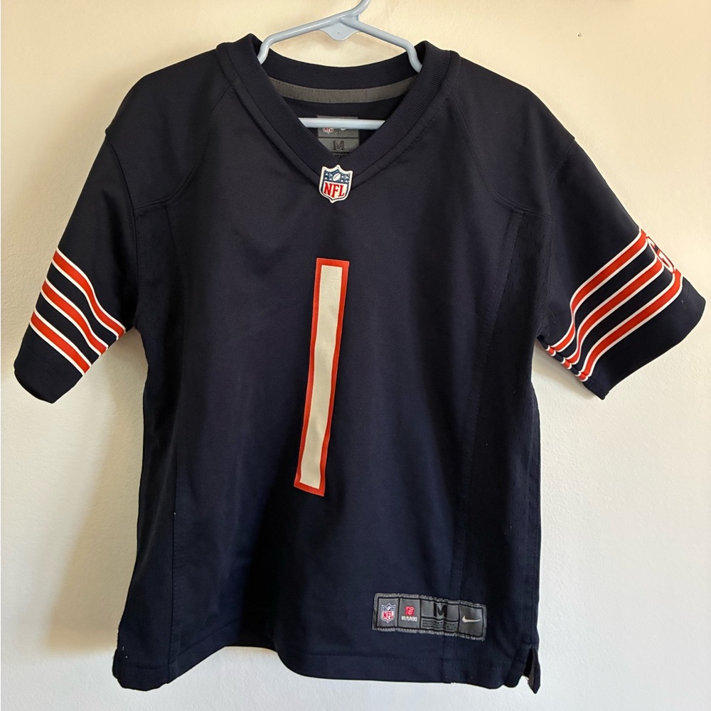 Official NFL Chicago Bears jersey, #1 Justin Fields, kids M